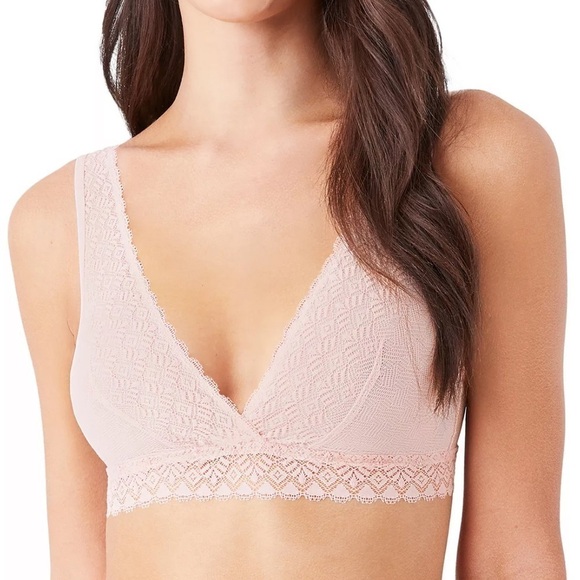b.tempt'd by Wacoal Womens Net Perfection Bralette, bras Pink,Small - Picture 2 of 5
